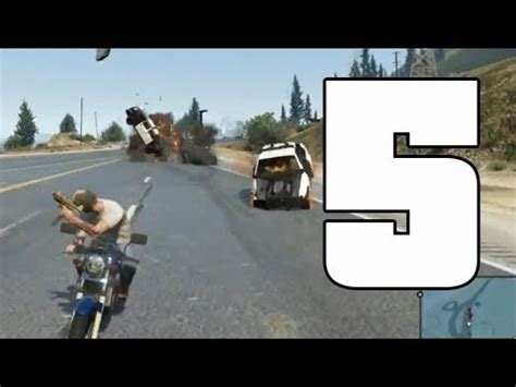 Gta V Destrucci N Explosiva A Camara Lenta Epic Fails Youtube