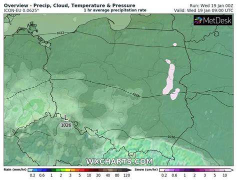 Pogoda Na Stycznia Wieczorem Wkroczy Front Ch Odny Z Deszczem