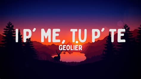 Geolier I P ME TU P TE Testo Lyrics YouTube