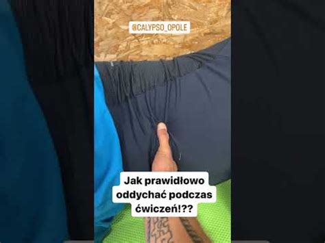 Jak Prawid Owo Oddycha Podczas Treningu Calypso Opole Trener