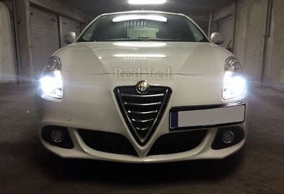 Alfa Romeo Giulietta 2010 2018 Pair Bulbs H7 LED Headlight Low Beam