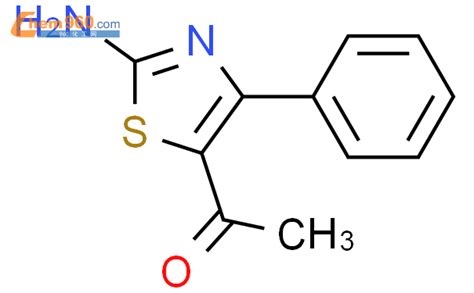 206555 66 0 1 2 amino 4 phenyl 1 3 thiazol 5 yl ethan 1 one化学式结构式分子式