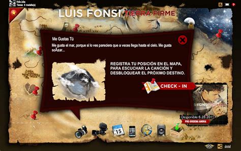 Tierra Firme - Luis Fonsi microsite on Behance