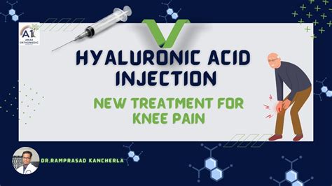 Hyaluronic Acid Injection New Treatment For Knee Pain Youtube