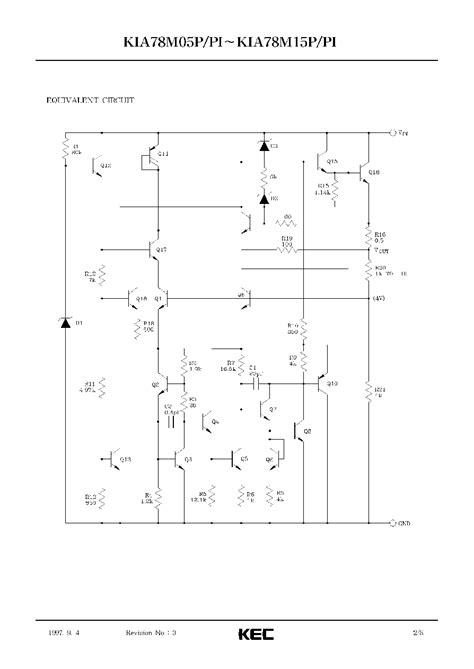 KIA78M05P Datasheet 2 8 Pages KEC BIPOLAR LINEAR INTEGRATED CIRCUIT