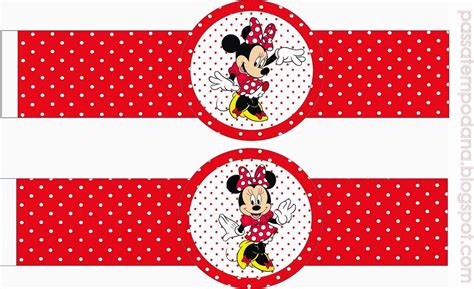 Kit Para Imprimir Gratis De Minnie Mouse Kit De Imprimibles Para