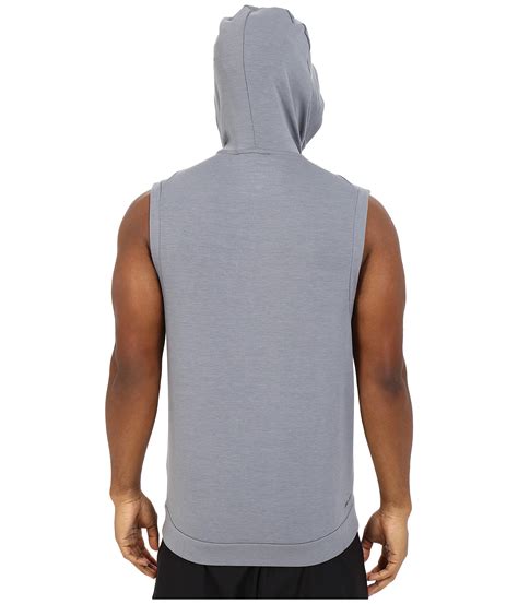 Nike Fleece Pullover Sleeveless Training Hoodie at Zappos.com