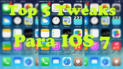 Top De Los Mejores Tweaks Para Ios Youtube