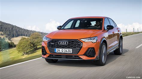 Audi Q3 Sportback 2020my Color Pulse Orange Front Three Quarter