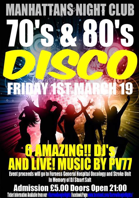 70s And 80s Disco Barrow Party Bars