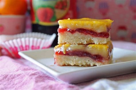 Lemon Raspberry Squares Wallflour Girl