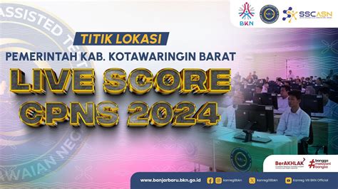 SKD CPNS TA 2024 KABUPATEN KOTAWARINGIN BARAT 7 NOVEMBER 2024