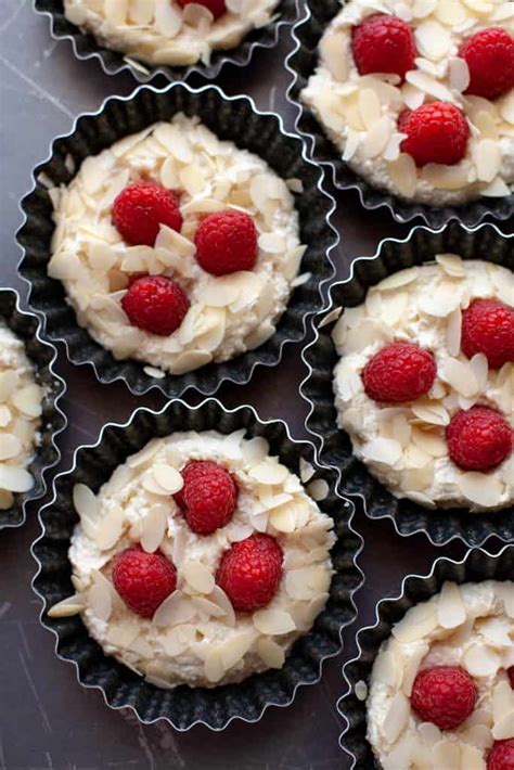 Almond Raspberry Financiers Foodtasia