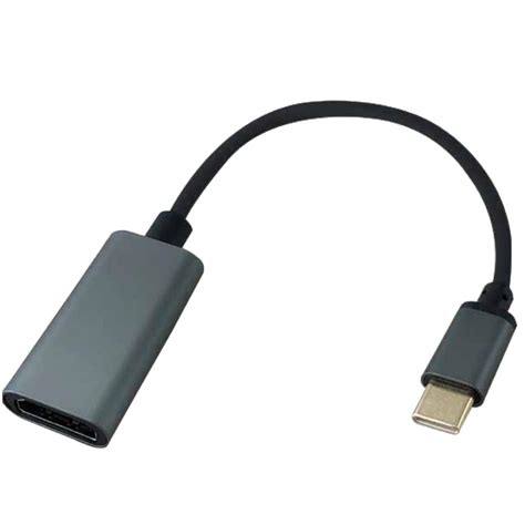 Ripley Adaptador Usb Tipo C A Hdmi P Negro Tecnolab