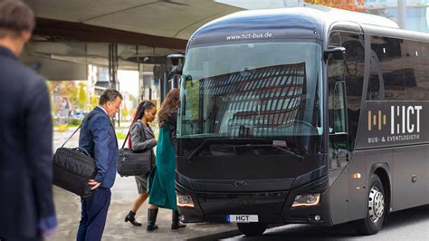 Mitarbeiter Shuttle für mehr Komfort und Effizienz HCT Bus