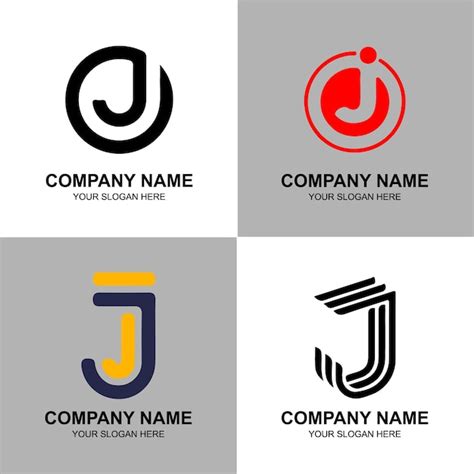 Premium Vector Letter J Vector Brand Identity Corporate Logo Design