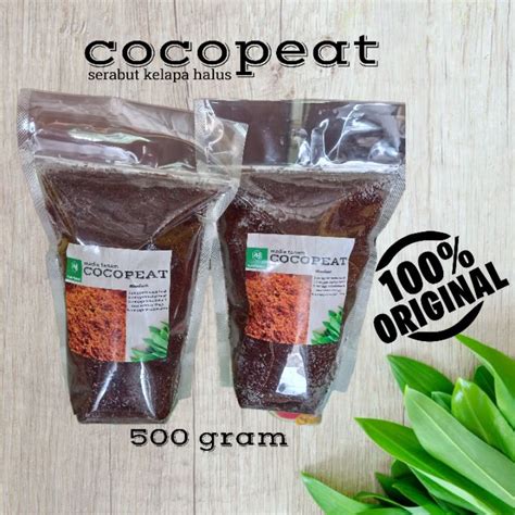 Jual Media Tanam Cocopeat Sabut Kelapa Murni Kemasan 1 Kg Shopee