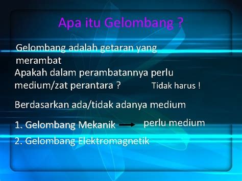 Gelombang Elektromagnetik Apa Itu Gelombang Gelombang Adalah Getaran