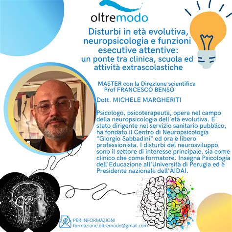 MASTER Disturbi in età evolutiva neuropsicologia e funzioni esecutive