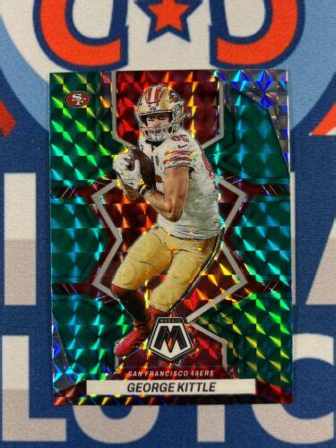 2022 Panini Mosaic Green Mosaic Prizm George Kittle 179 EBay