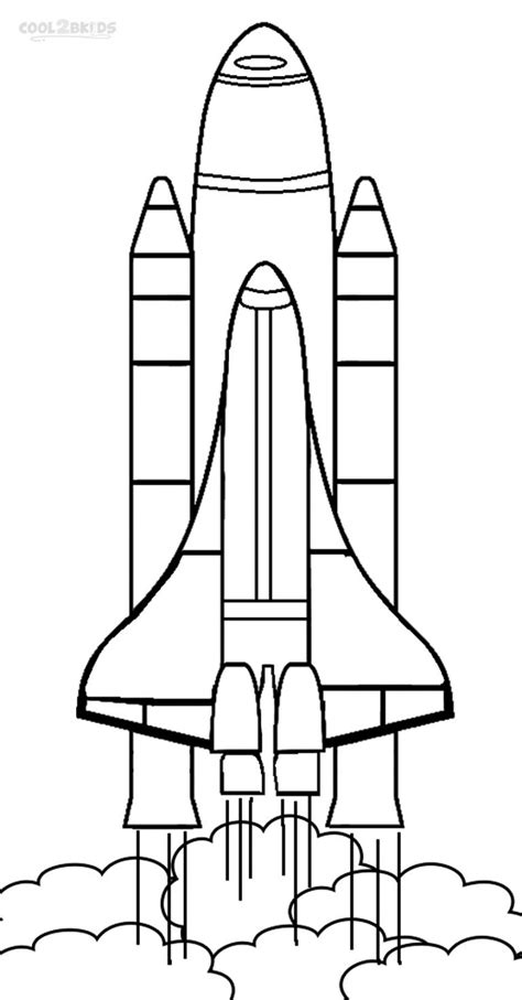 Dibujos de Nave Espacial para colorear - Páginas para imprimir gratis