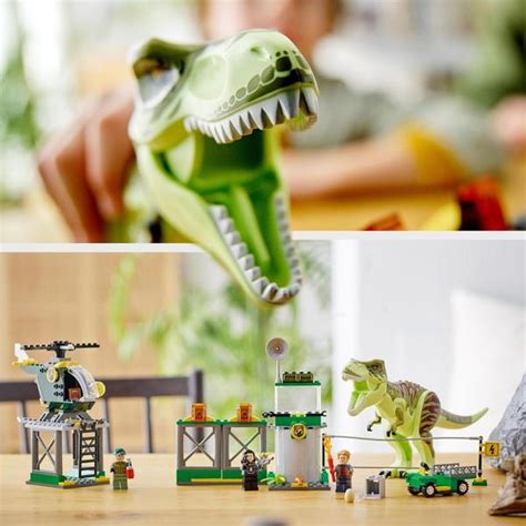 76944 LEGO Jurassic World Lévasion du T rex LEGO King Jouet