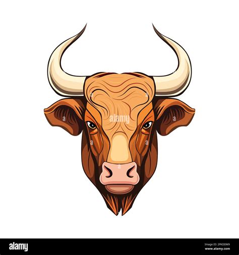 Bull Head Logo Design Abstract Drawing Bull Face Cute Bull Face With