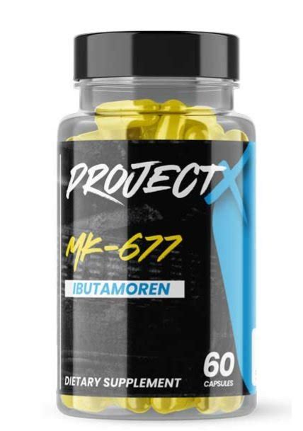 Mk 677 ‘project X Sarm 60kaps10mg Sarm