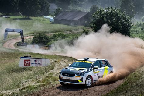 ADAC Opel Rally Junior Team Punta Al Successo Nel Campionato Europeo 2023