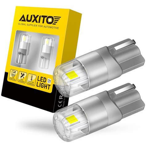 Auxito Pcs Canbus T W W Led Bulb Smd Car Parking Position Side