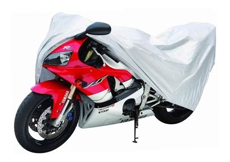 Carpa Funda Cubre Moto Lona Impermeable Cuotas Sin Inter S