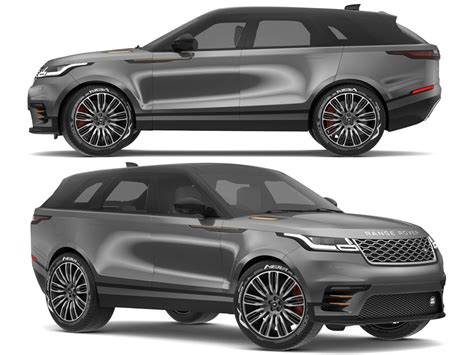 2018 Land Rover Range Rover Velar Corris Grey 3d Model Cgtrader