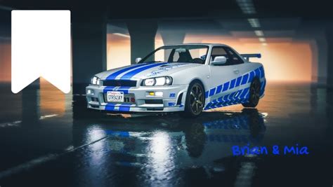 Brian Et Mia Fast And Furious Design Template Pixiz