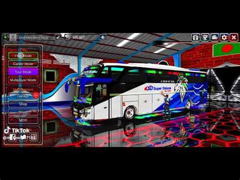 Bus Simulator Indonesian Gameplay New Bus Game Super Deluxe YouTube