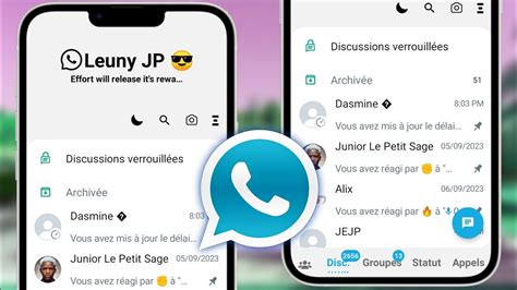 Men Nouvo whatsApp ki fenk sòti an Dernière version 9 81 2024 lan