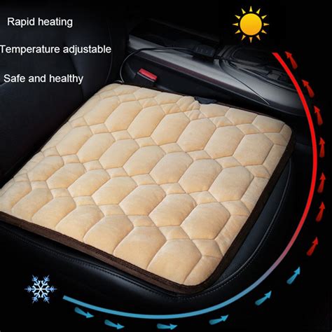 Car Seat Heater Cushion Warmer Cover Winter Heated Grandado