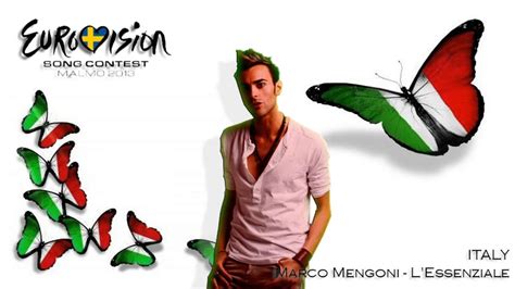 Eurovision 2013 Italy Marco Mengoni L Essenziale Youtube