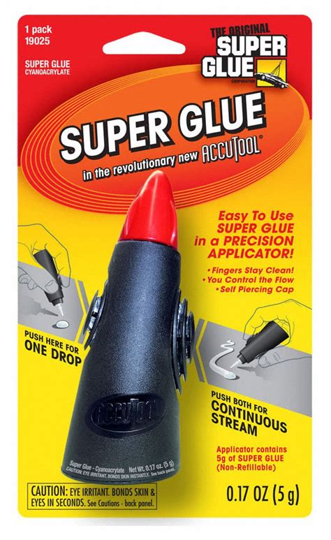 Super Glue Accutool Gen Purpose Instant Adhesive 3ehp219025