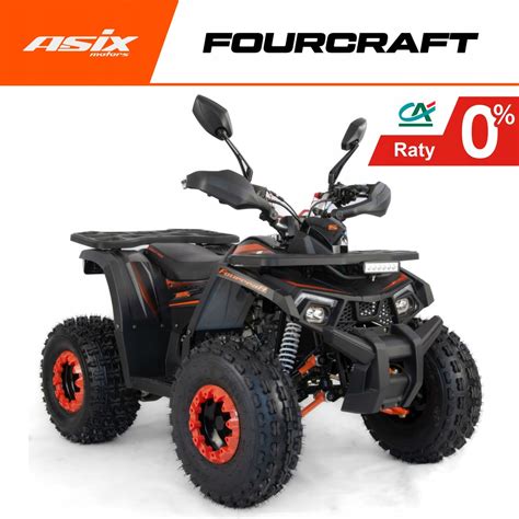 QUAD 125 ASIX 110 FOURCRAFT GWARANCJA 36M GRATISY 12861325986