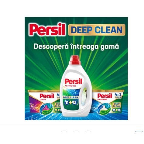 Detergent De Rufe Lichid Persil Power Gel Deep Clean Spalari