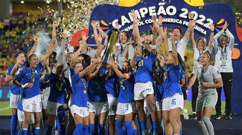 Copa América Feminina Os Números Do Brasil Campeão Com 100 E Sem