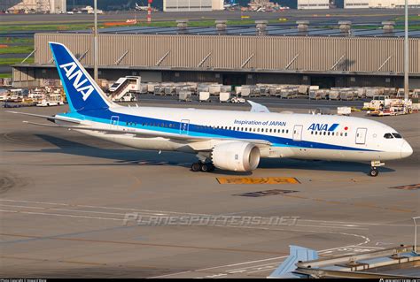 Ja A All Nippon Airways Boeing Dreamliner Photo By Howard Wang