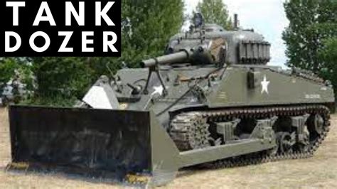 Sherman Tank Dozer M4 Tanks With Bulldozer Blades Vs German Army ’44 ‘45 Youtube