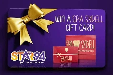 Win a Spa Sydell Gift Card!