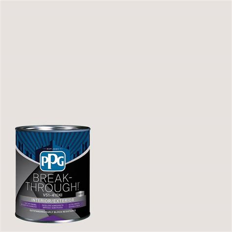 Break Through Qt Ppg Arctic Cotton Satin Door Trim Cabinet