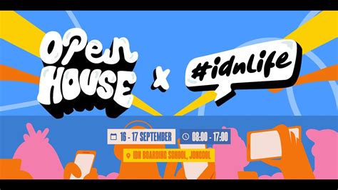 Live Pentas Open House X Idn Life Seminar Youtube