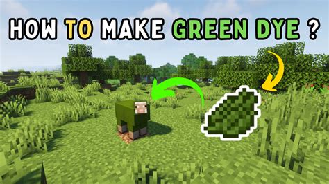 How To Make Green Dye In Minecraft In Easy Steps