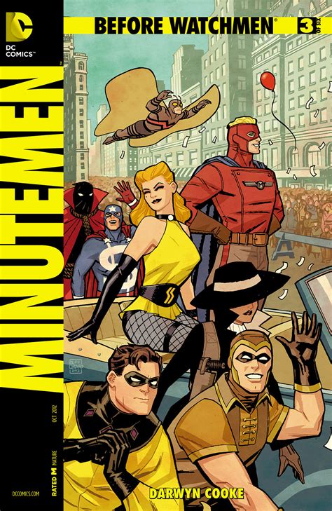 Image Before Watchmen Minutemen Vol 1 3 Variant A Dc Database