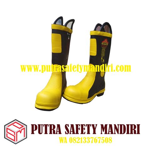 Jual Sepatu Pemadam Kebakaran Harvik Fire Rangger Safety Boot Harga