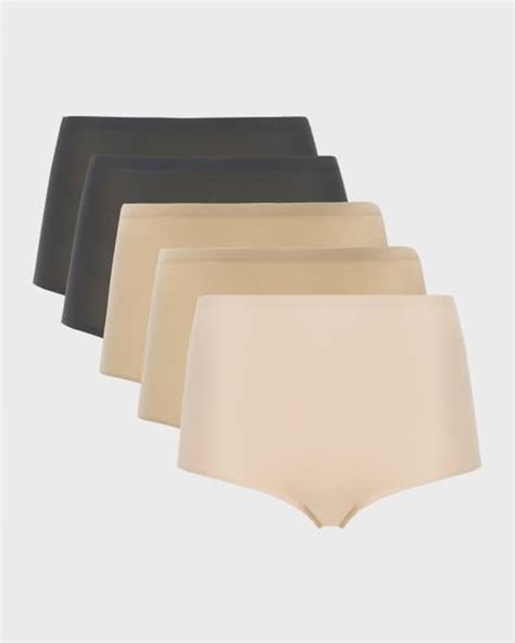 Chantelle Pack Soft Stretch Full Bikini Briefs Neiman Marcus